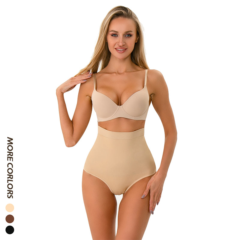 High Waist Gym Shorts Tummy Control Butt Lifter Shapewear