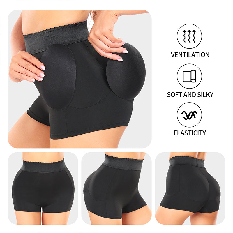 Non Slip Hip Padded Body Shaping Shorts Hip Lifting Three-Dimensional