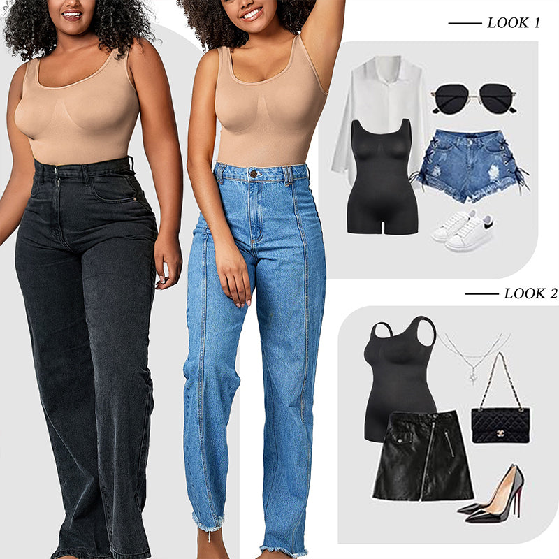 High Quality Encrypted Vest Full Body Shaper