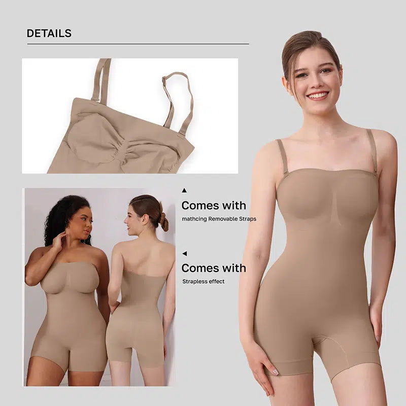 High Quality Seamless Encrypted One-Piece Shapewear Jumpsuit