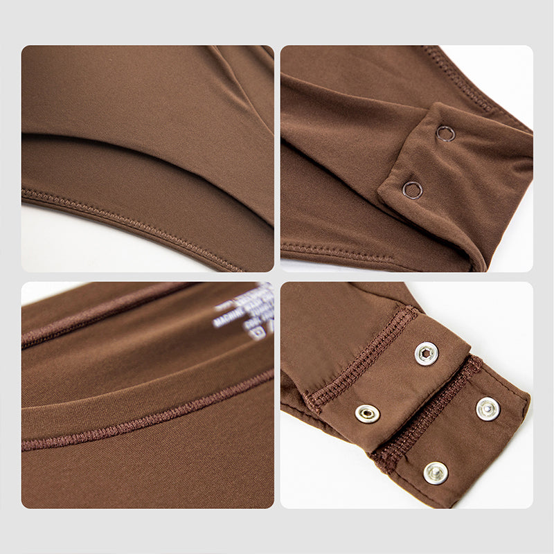 Fashionable and Comfortable Long-Sleeved Body Shaper for Women