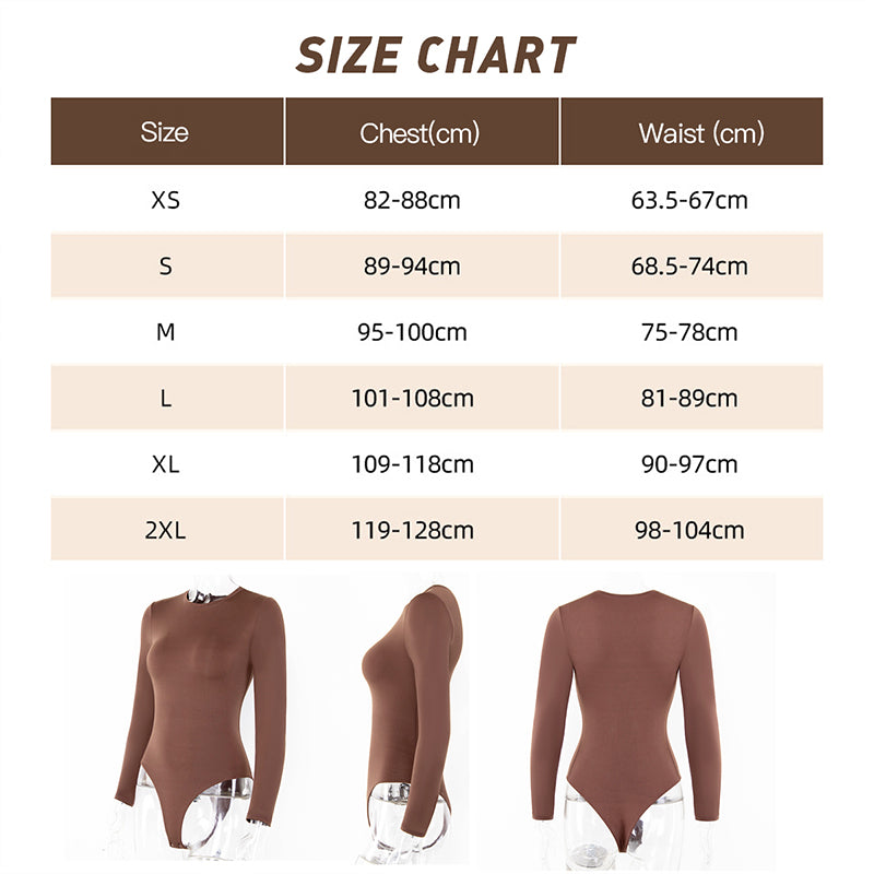 Fashionable and Comfortable Long-Sleeved Body Shaper for Women